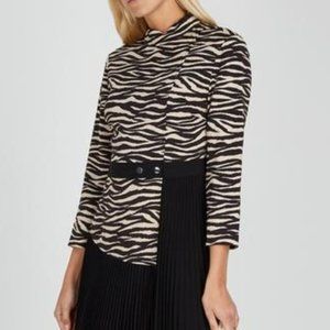 ALC PEYTON ZEBRA DRESS